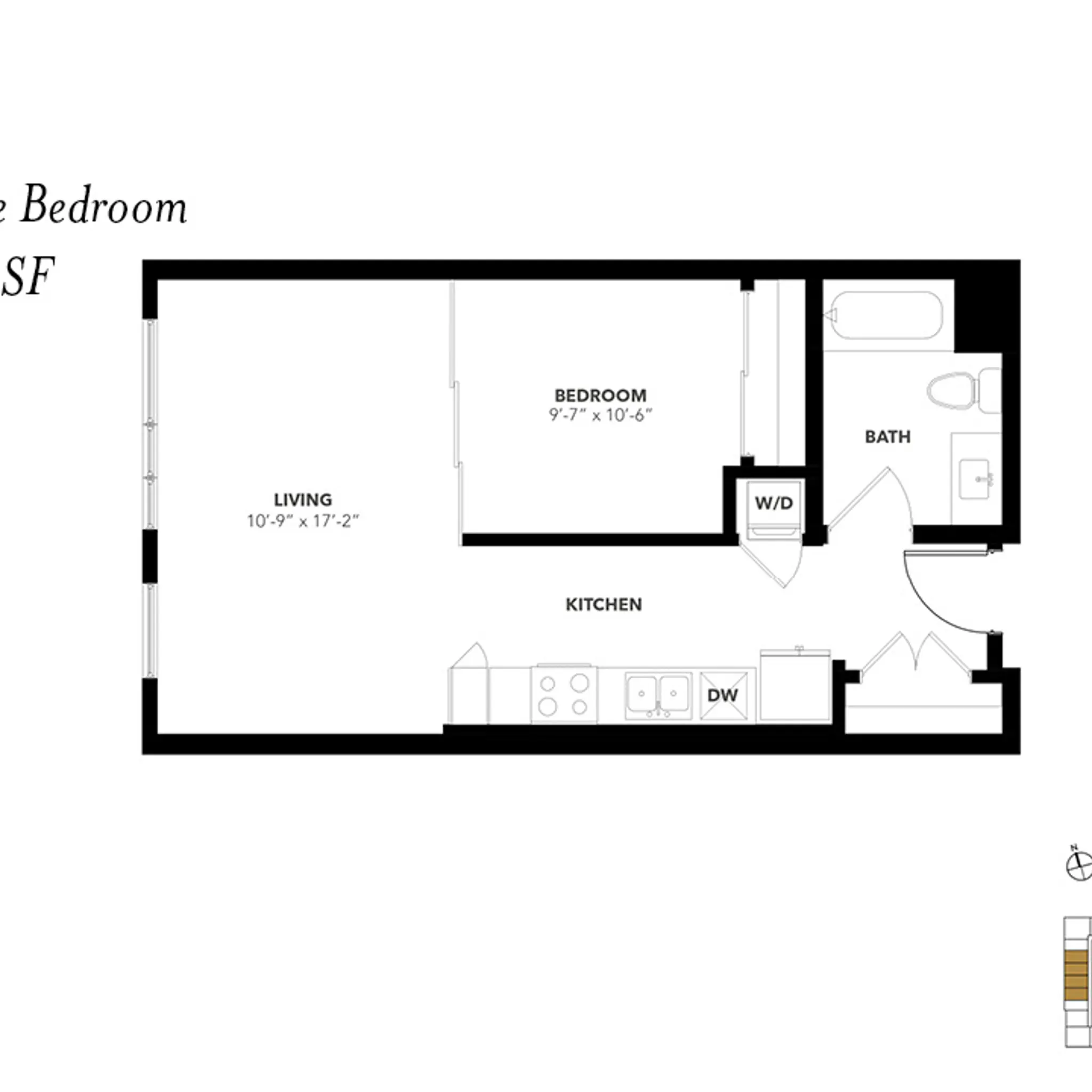 Unit 1508 Urban One Bedroom U1 The Lark Uptown unit-1508-urban-one-bedroom-u1-the-lark-uptown